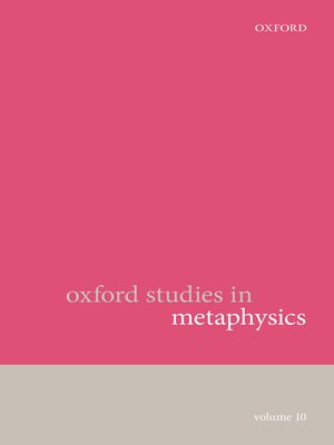 cover image of Oxford Studies in Metaphysics